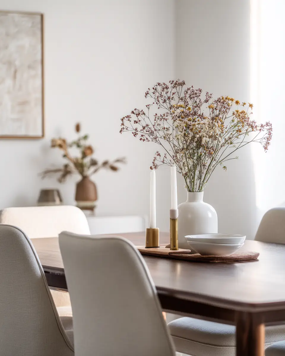 Cozy Contemporary Dining Room Decor Ideas