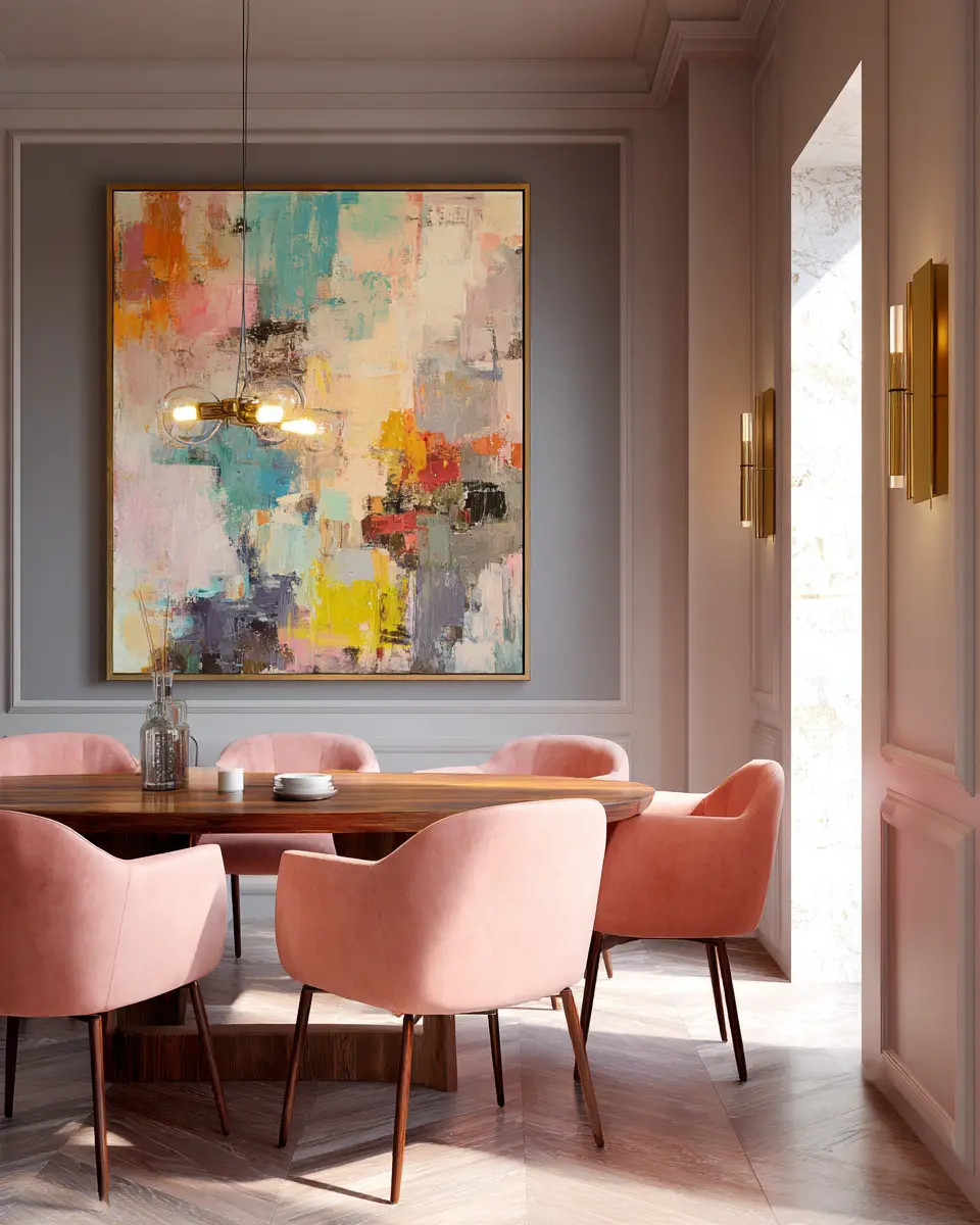 Cozy Contemporary Dining Room Decor Ideas