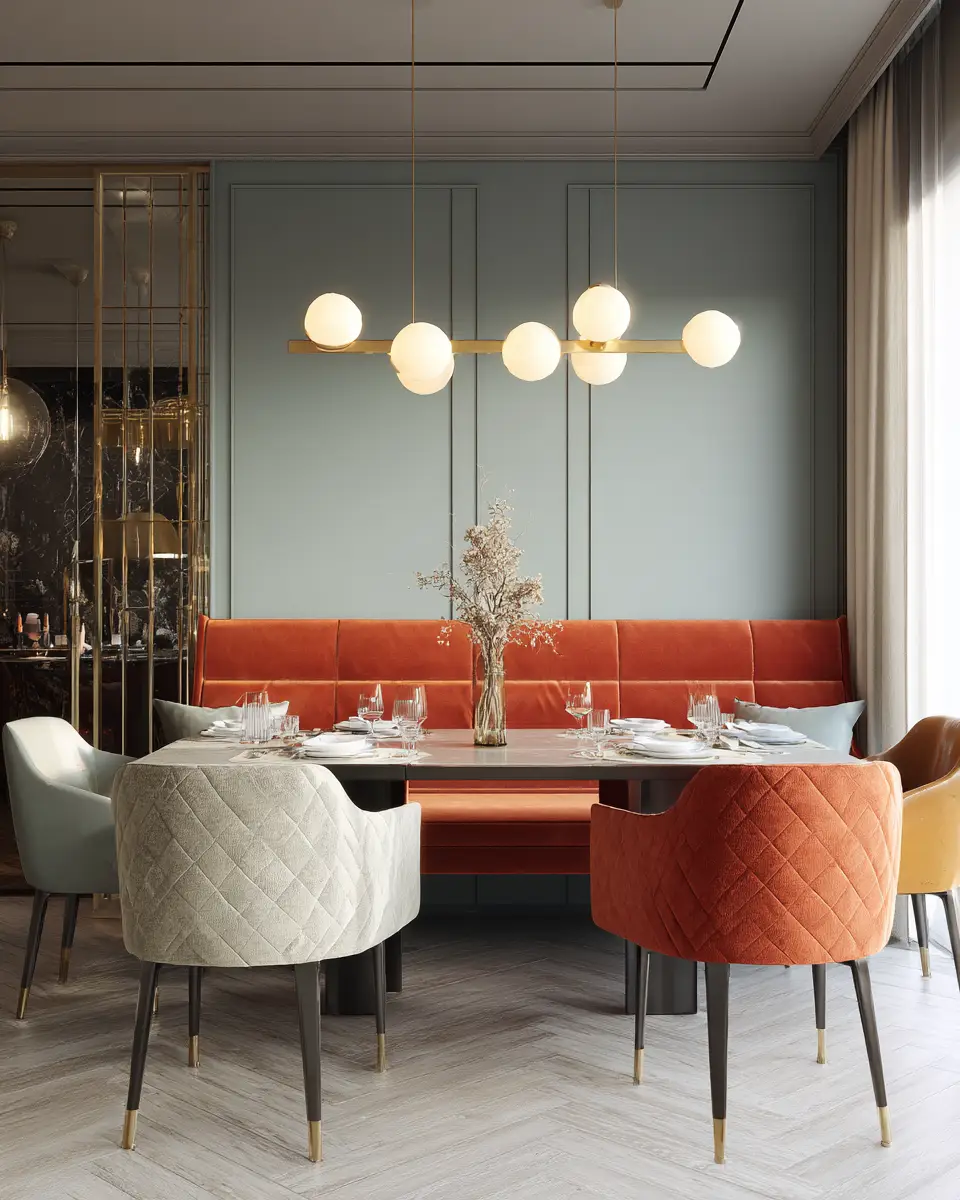 Cozy Contemporary Dining Room Decor Ideas