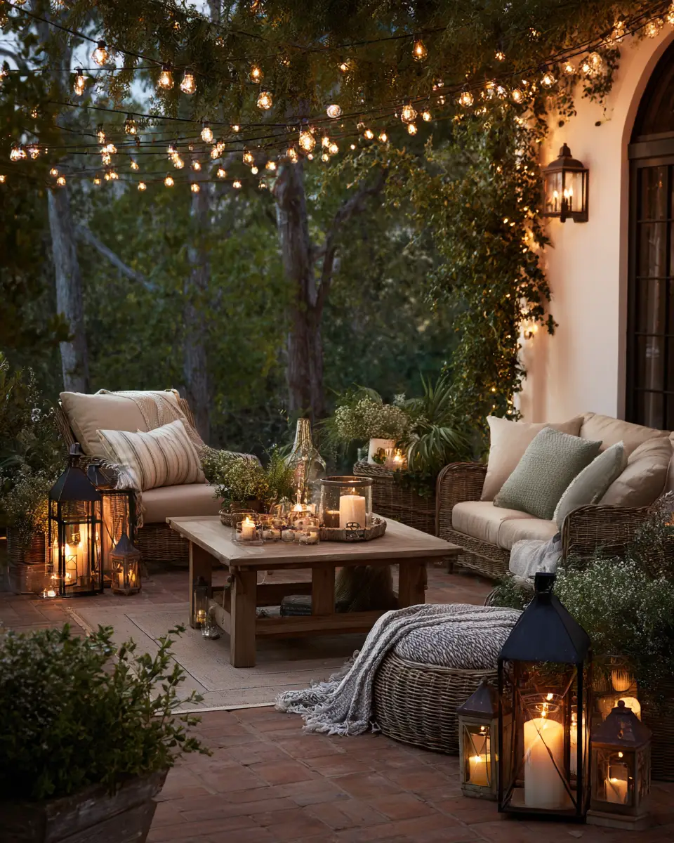 Cozy Cottage Patio Decor Ideas