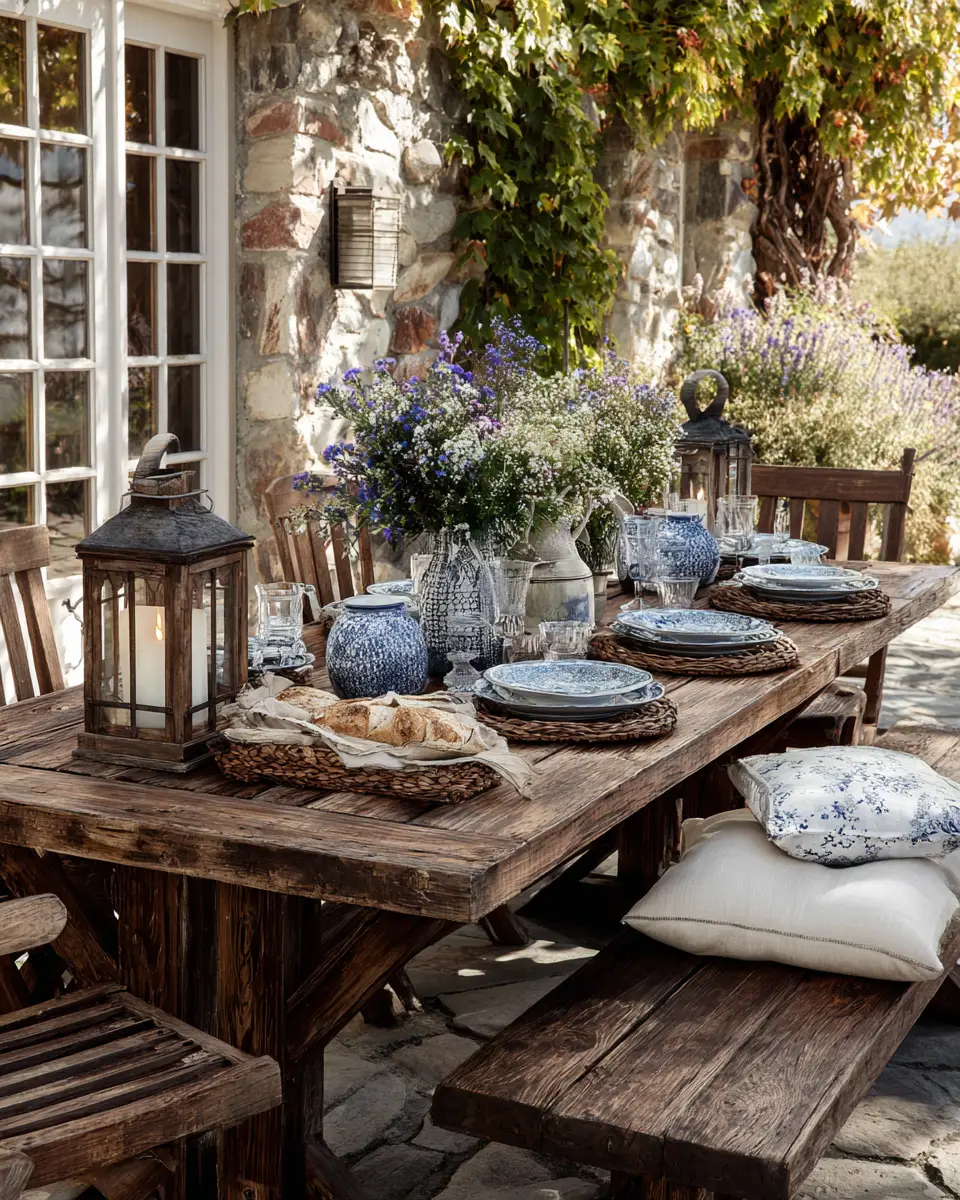 Cozy Cottage Patio Decor Ideas