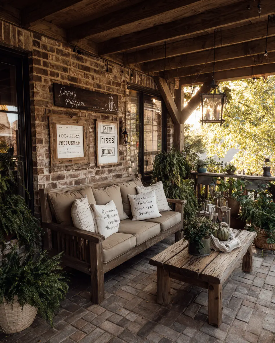 Cozy Cottage Patio Decor Ideas