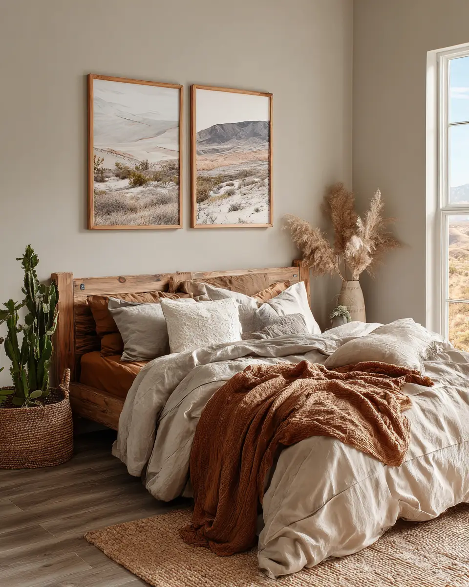 Cozy Desert Bedroom Decor Ideas