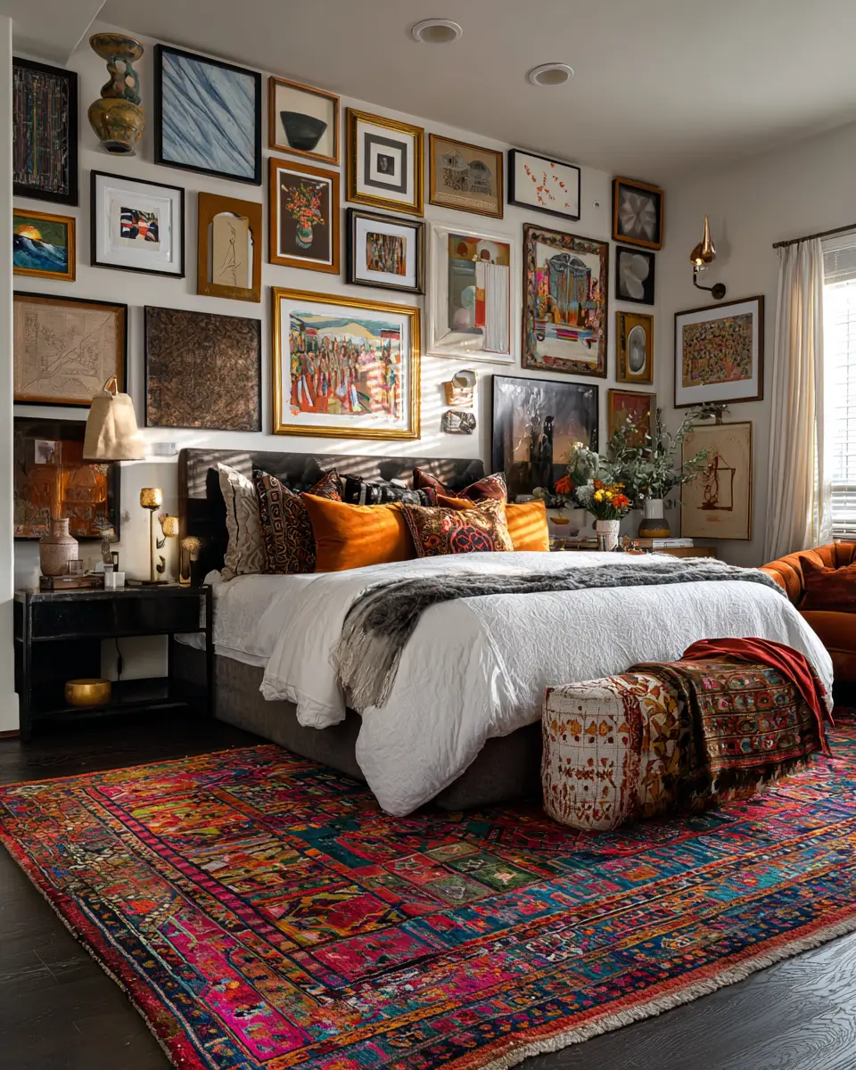 Cozy Eclectic Bedroom Decor Ideas