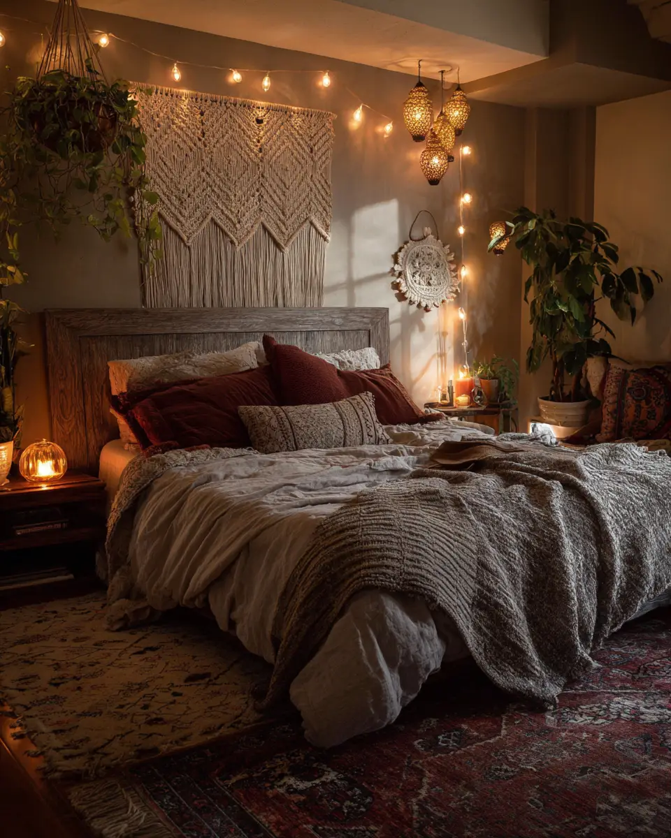 Cozy Eclectic Bedroom Decor Ideas