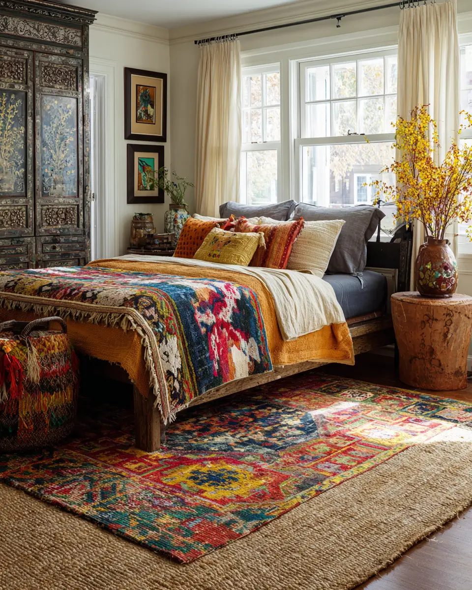 Cozy Eclectic Bedroom Decor Ideas