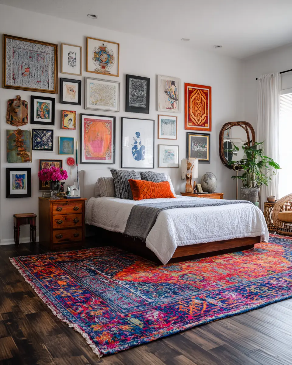 Cozy Eclectic Bedroom Decor Ideas