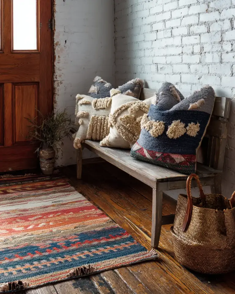 Cozy Eclectic Entryway Decor Ideas - Featured