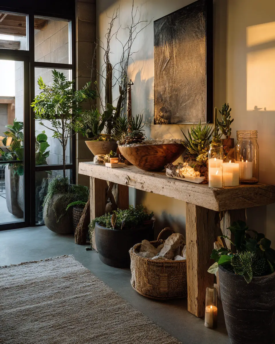 Cozy Eclectic Entryway Decor Ideas