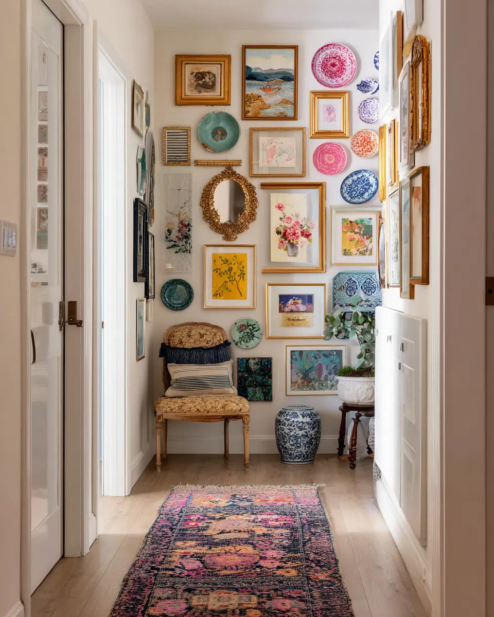 Cozy Eclectic Entryway Decor Ideas