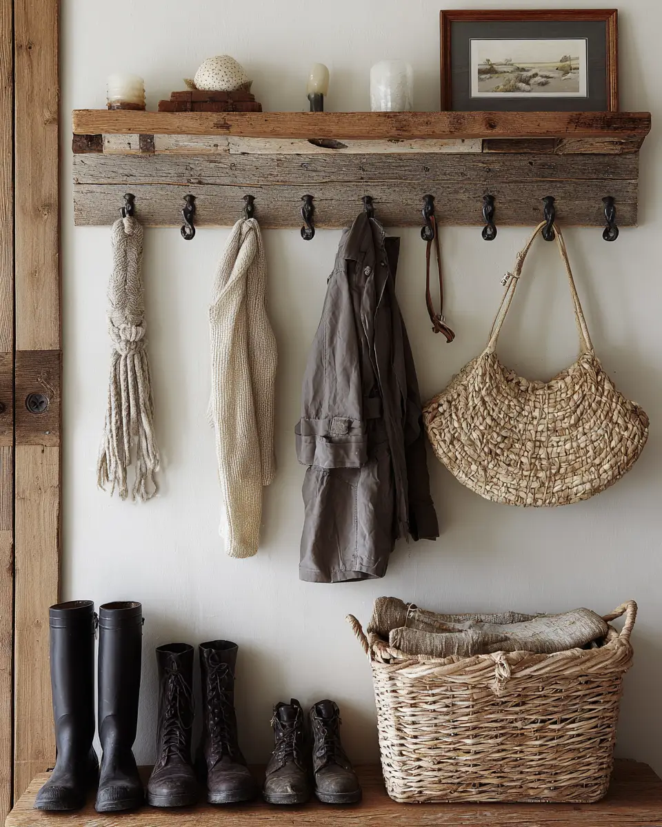 Cozy Eclectic Entryway Decor Ideas