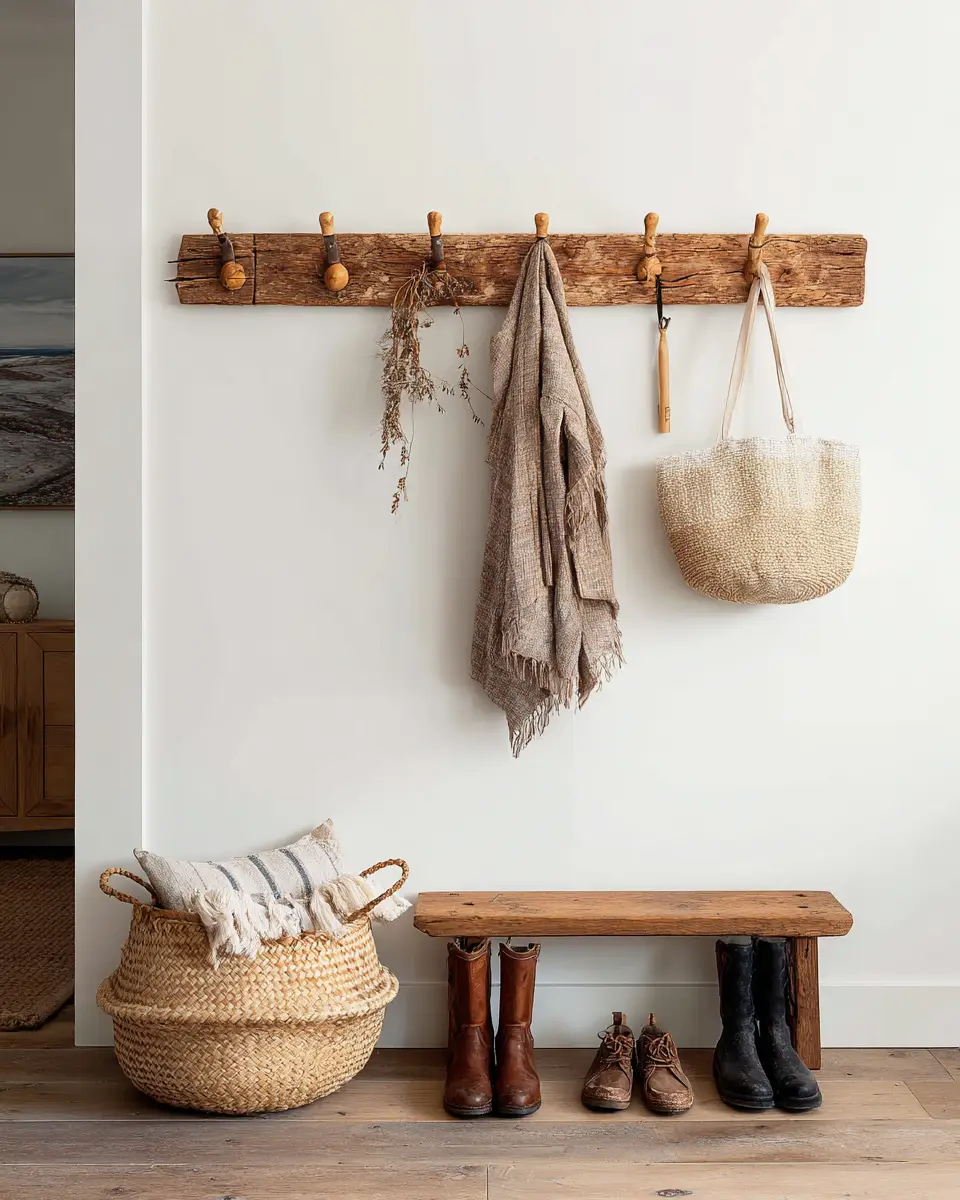 Cozy Eclectic Entryway Decor Ideas