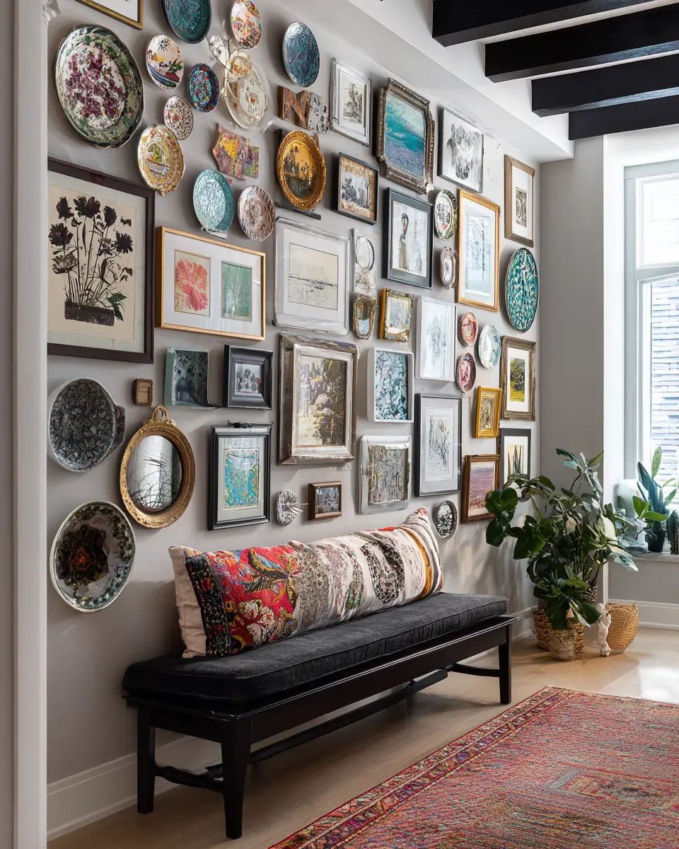 Cozy Eclectic Entryway Decor Ideas