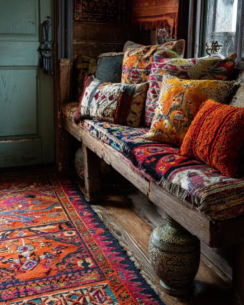 Cozy Eclectic Entryway Decor Ideas