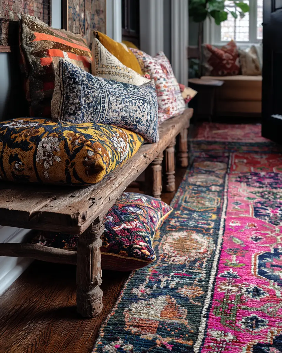 Cozy Eclectic Entryway Decor Ideas