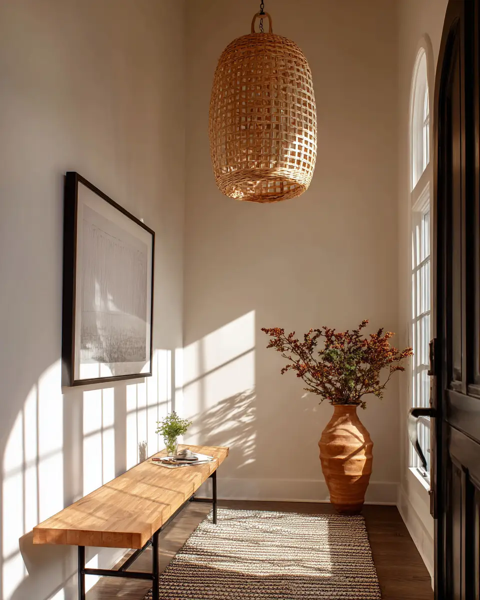 Cozy Eclectic Entryway Decor Ideas