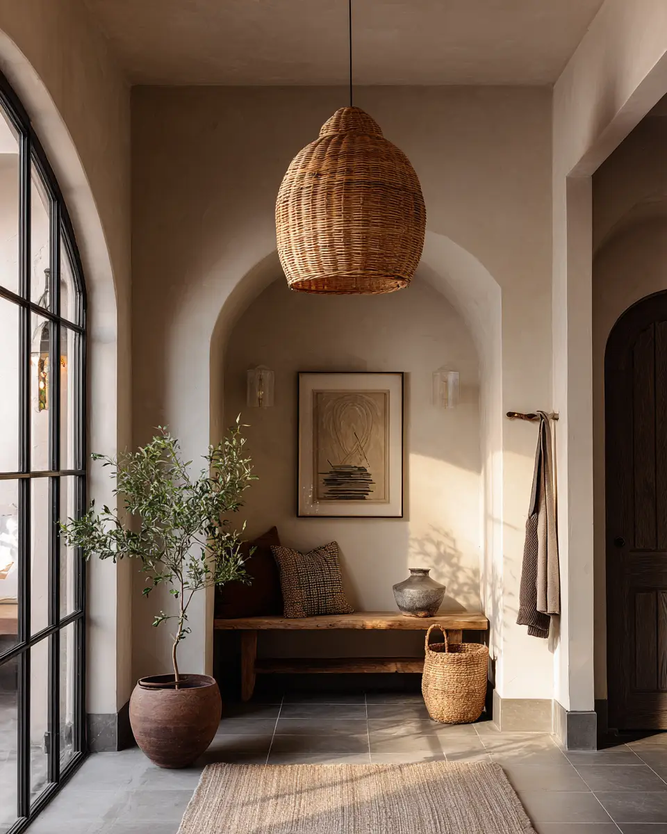 Cozy Eclectic Entryway Decor Ideas