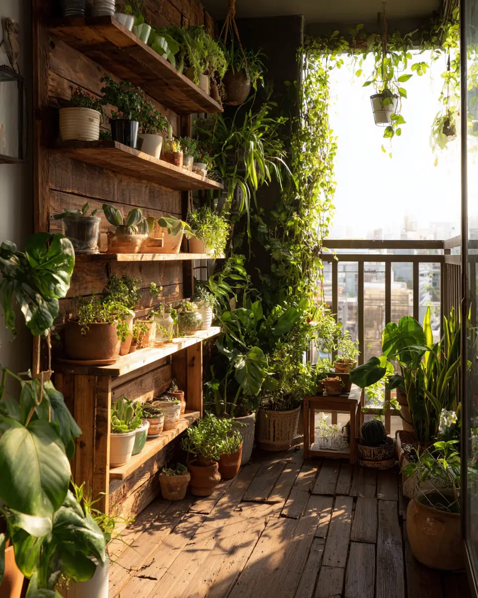 Cozy Farmhouse Balcony Decor Ideas - Featured