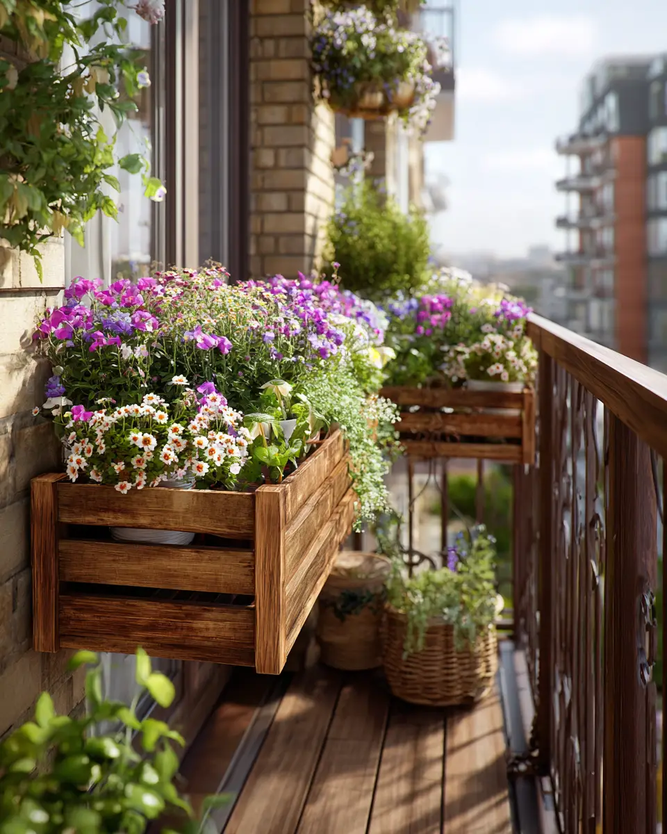 Cozy Farmhouse Balcony Decor Ideas