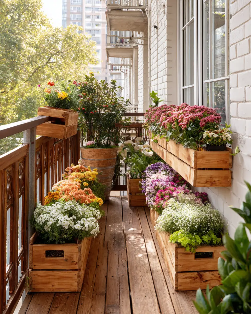 Cozy Farmhouse Balcony Decor Ideas