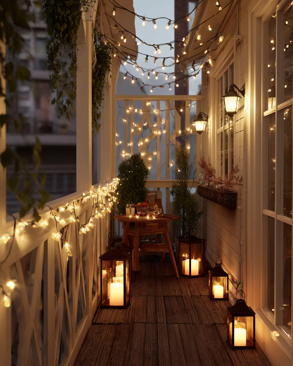 Cozy Farmhouse Balcony Decor Ideas