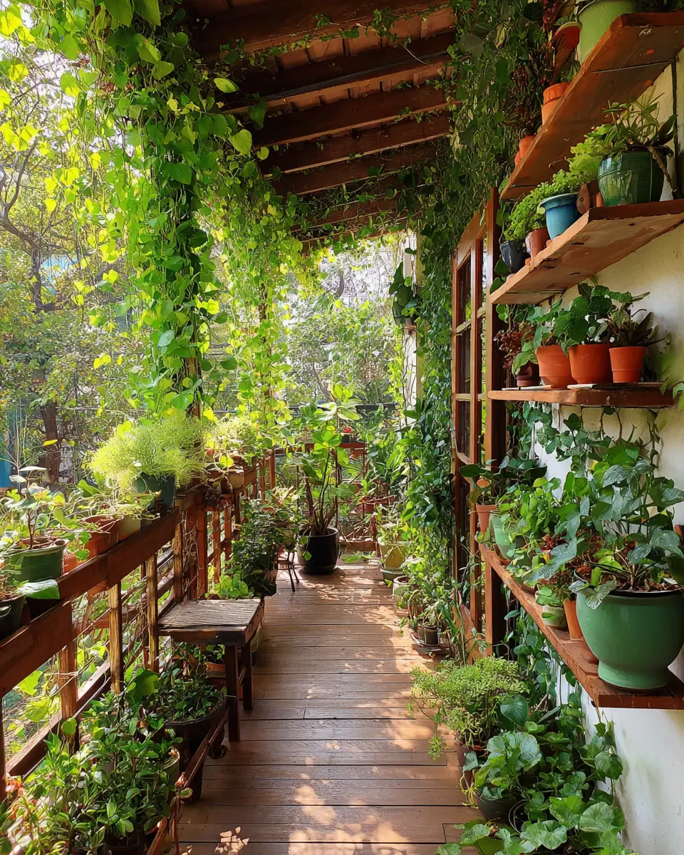 Cozy Farmhouse Balcony Decor Ideas