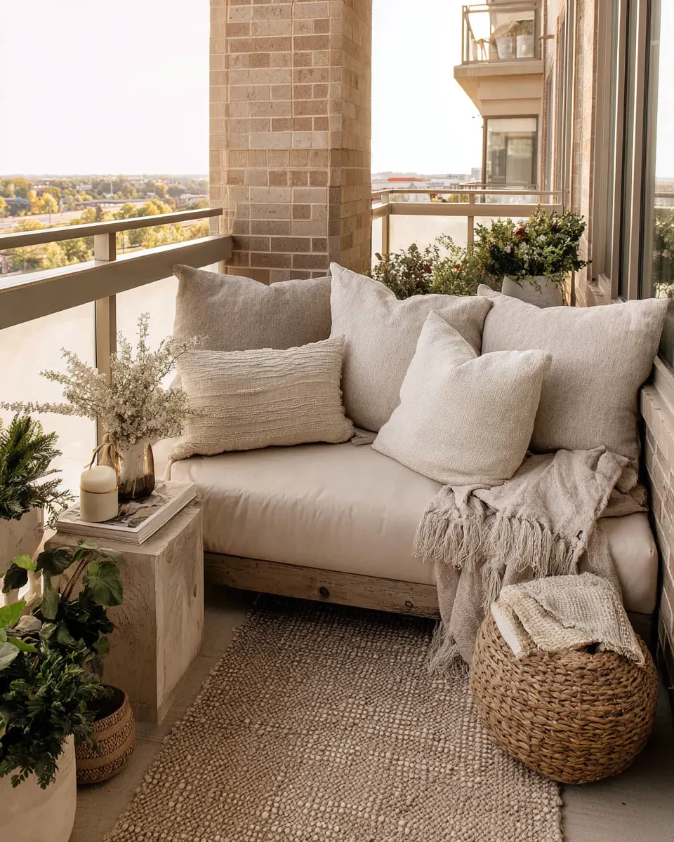 Cozy Farmhouse Balcony Decor Ideas