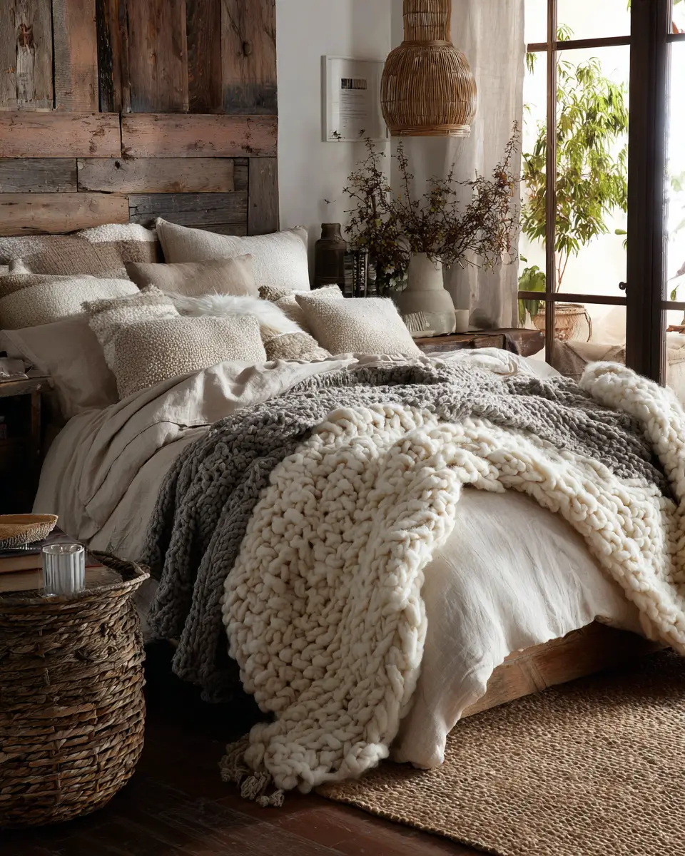 Cozy Farmhouse Bedroom Decor Ideas