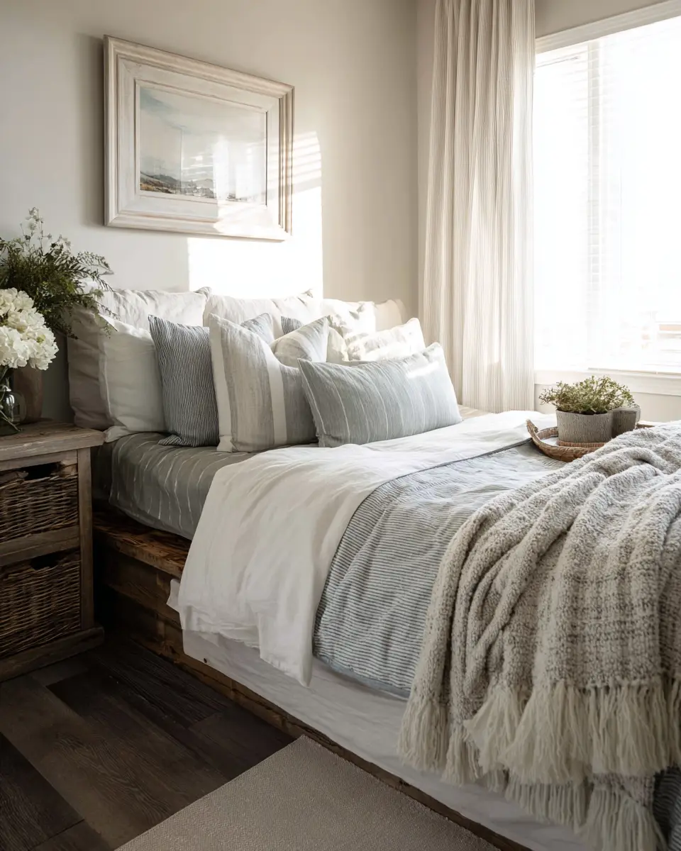 Cozy Farmhouse Bedroom Decor Ideas