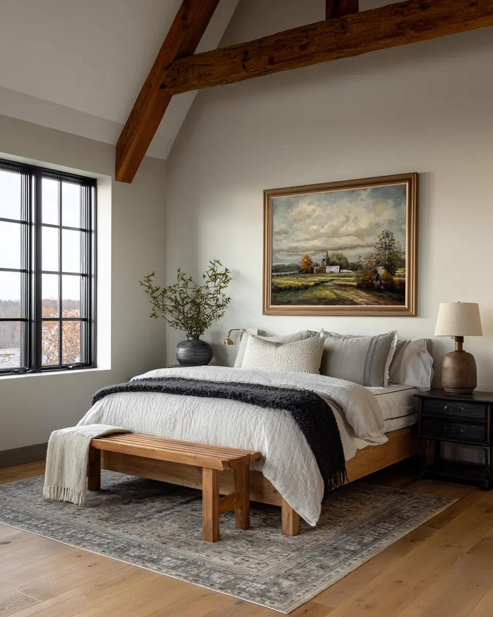 Cozy Farmhouse Bedroom Decor Ideas