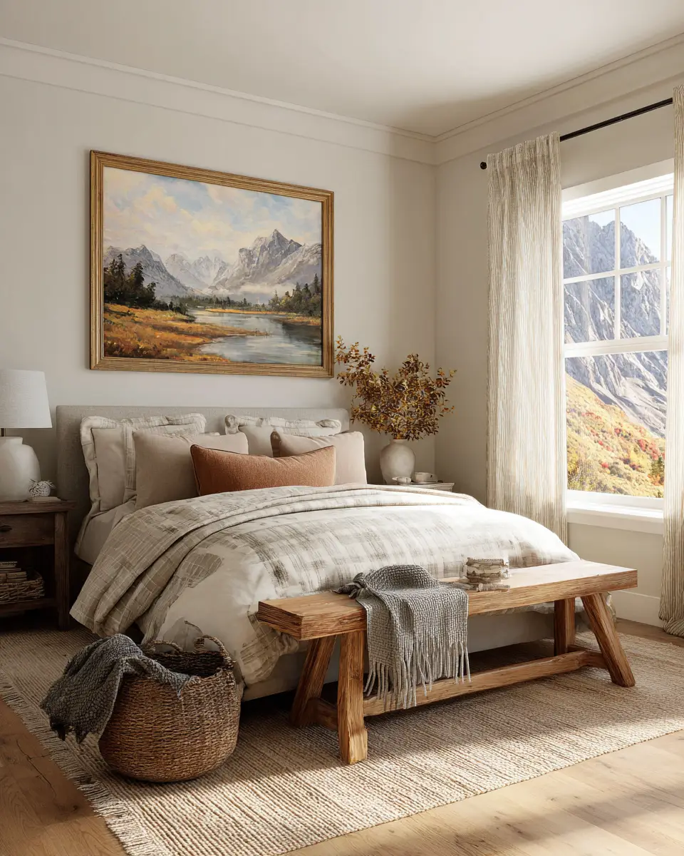 Cozy Farmhouse Bedroom Decor Ideas