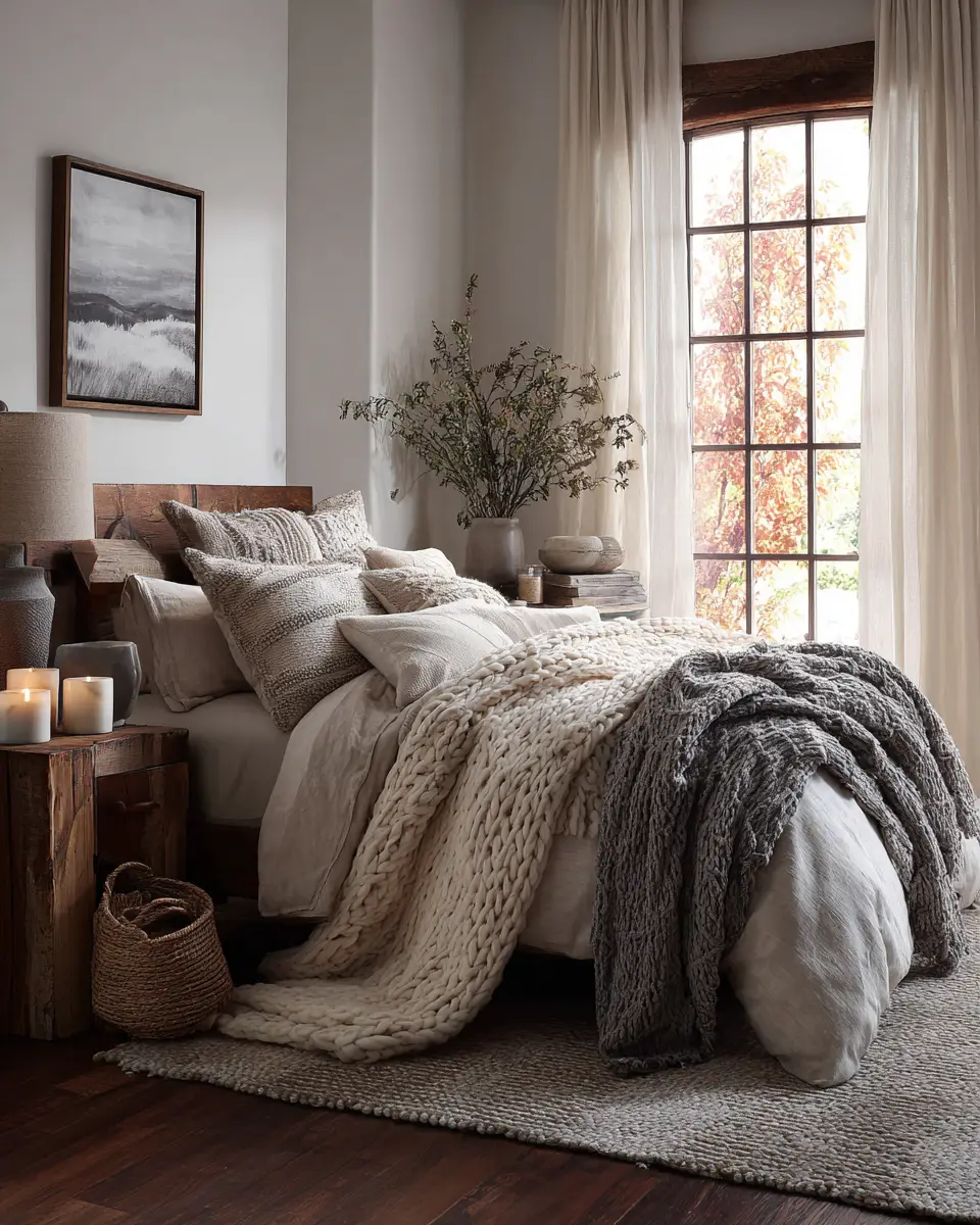 Cozy Farmhouse Bedroom Decor Ideas
