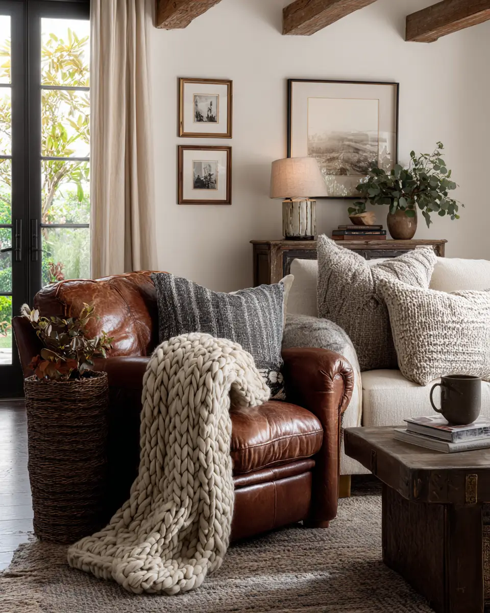 Cozy Farmhouse Living Room Decor Ideas