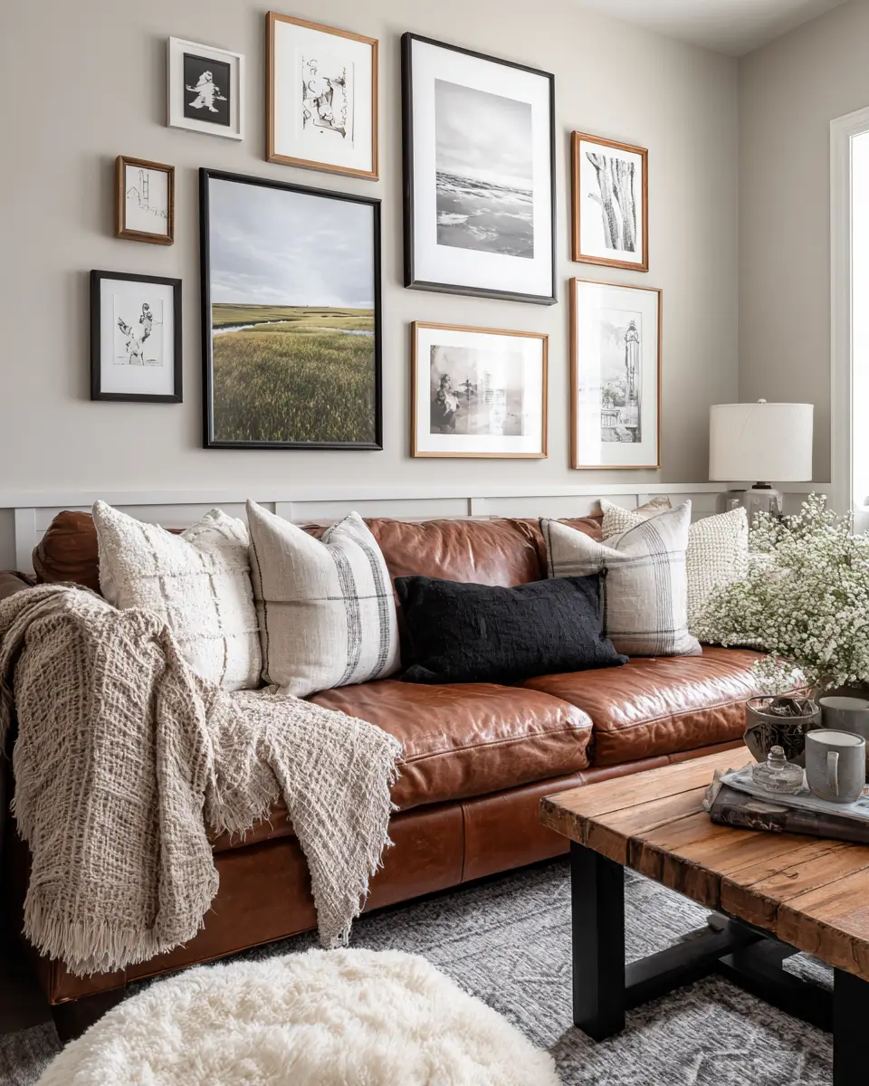 Cozy Farmhouse Living Room Decor Ideas