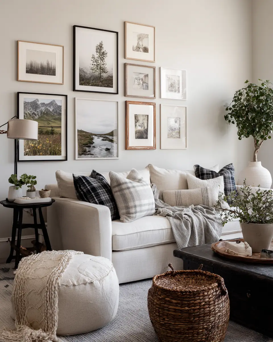 Cozy Farmhouse Living Room Decor Ideas
