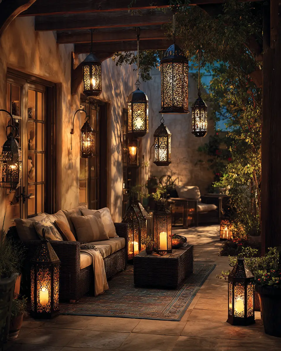 Cozy Farmhouse Patio Decor Ideas - Featured