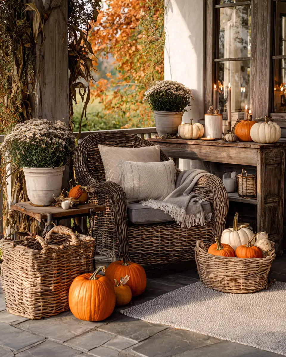 Cozy Farmhouse Patio Decor Ideas