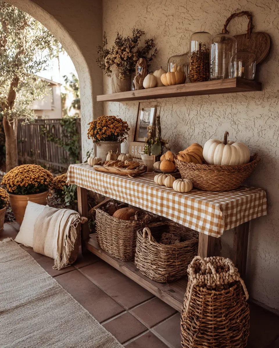 Cozy Farmhouse Patio Decor Ideas