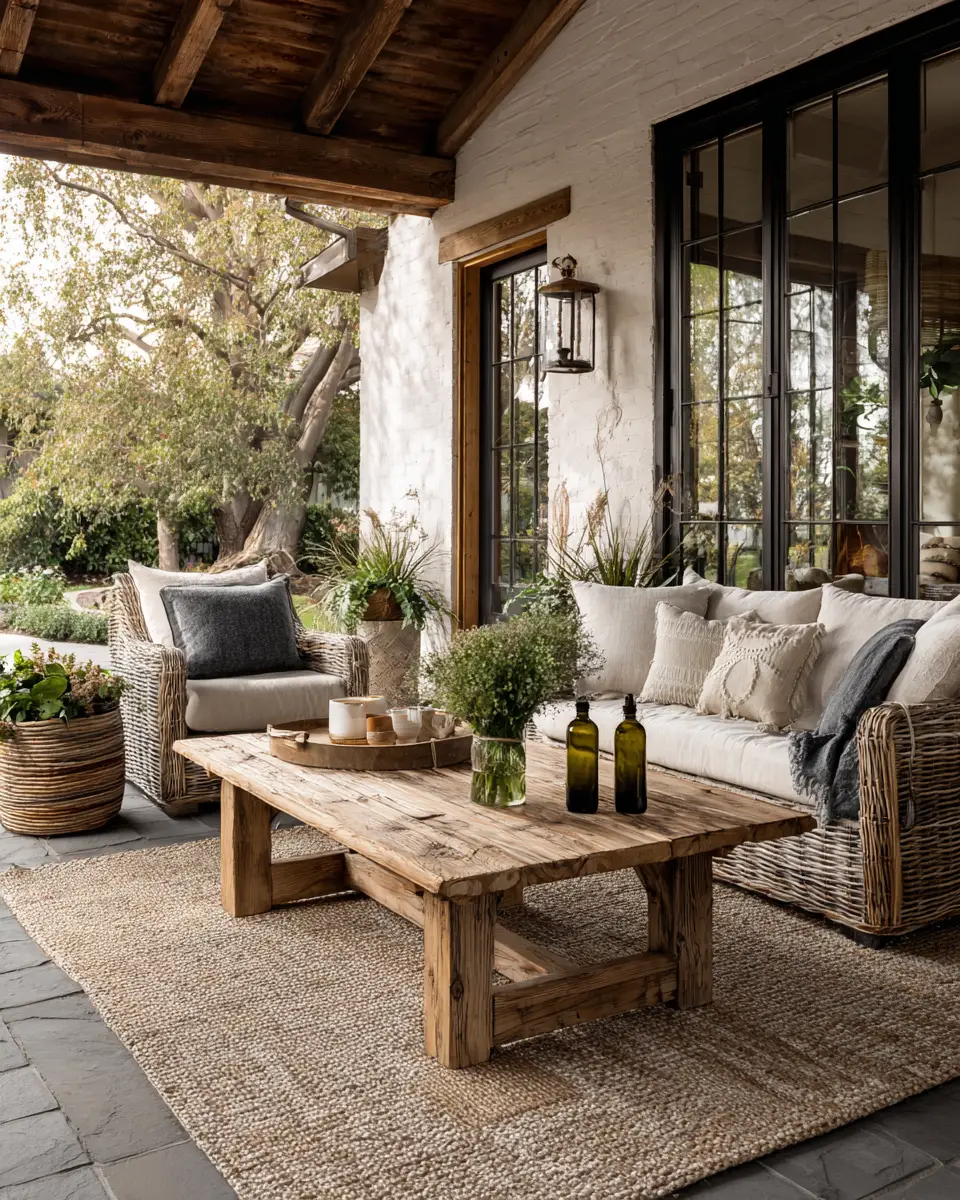 Cozy Farmhouse Patio Decor Ideas
