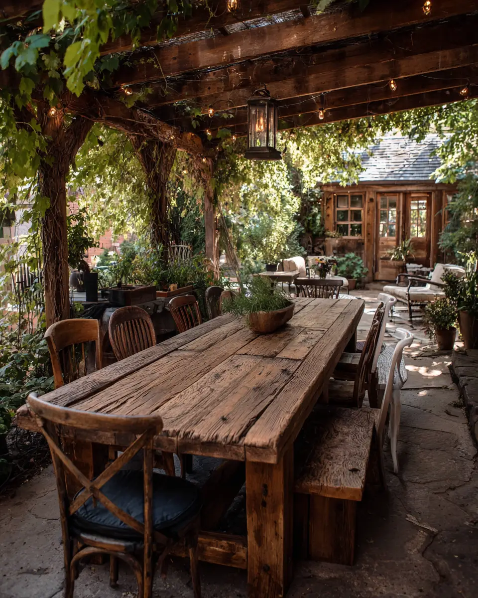 Cozy Farmhouse Patio Decor Ideas