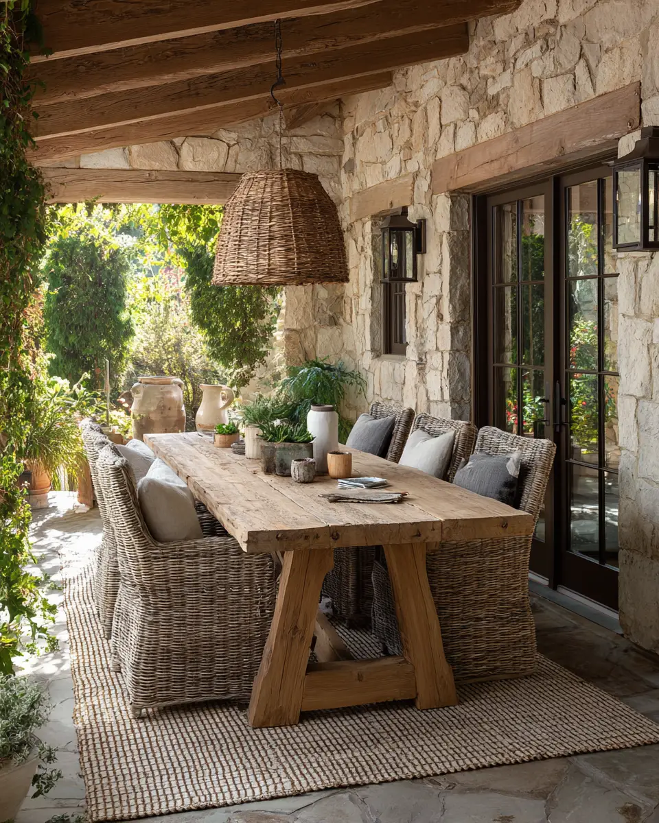 Cozy Farmhouse Patio Decor Ideas