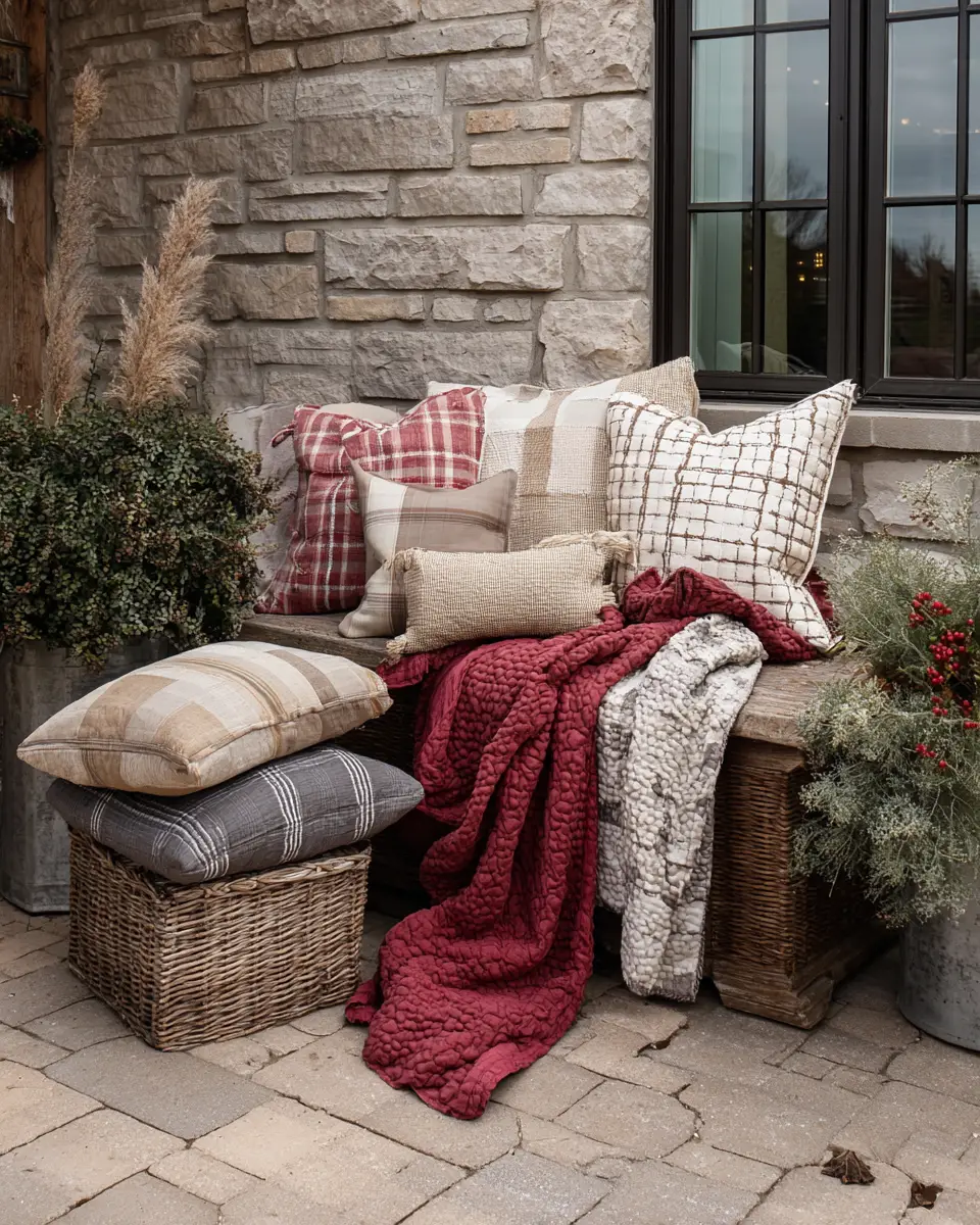 Cozy Farmhouse Patio Decor Ideas