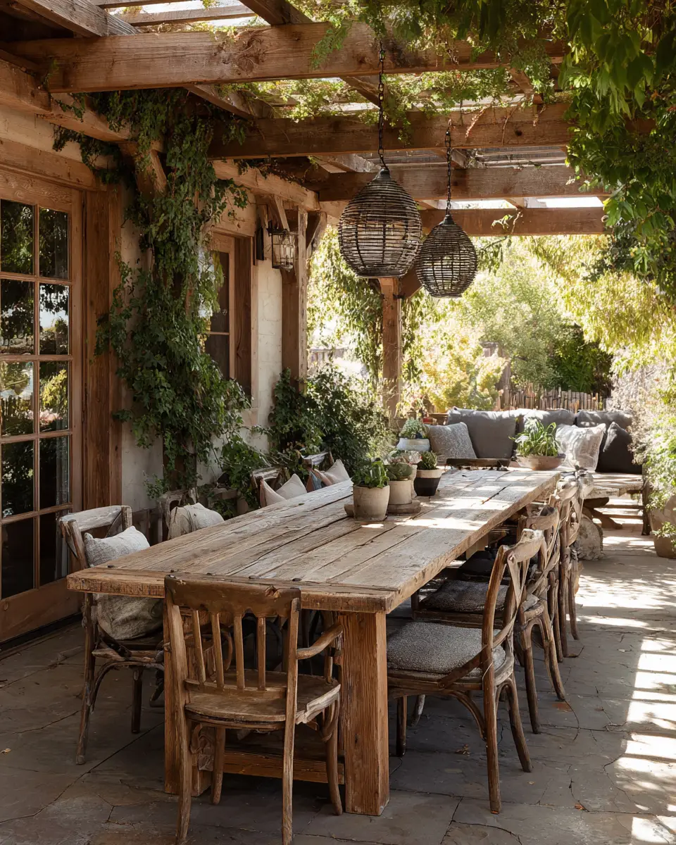 Cozy Farmhouse Patio Decor Ideas