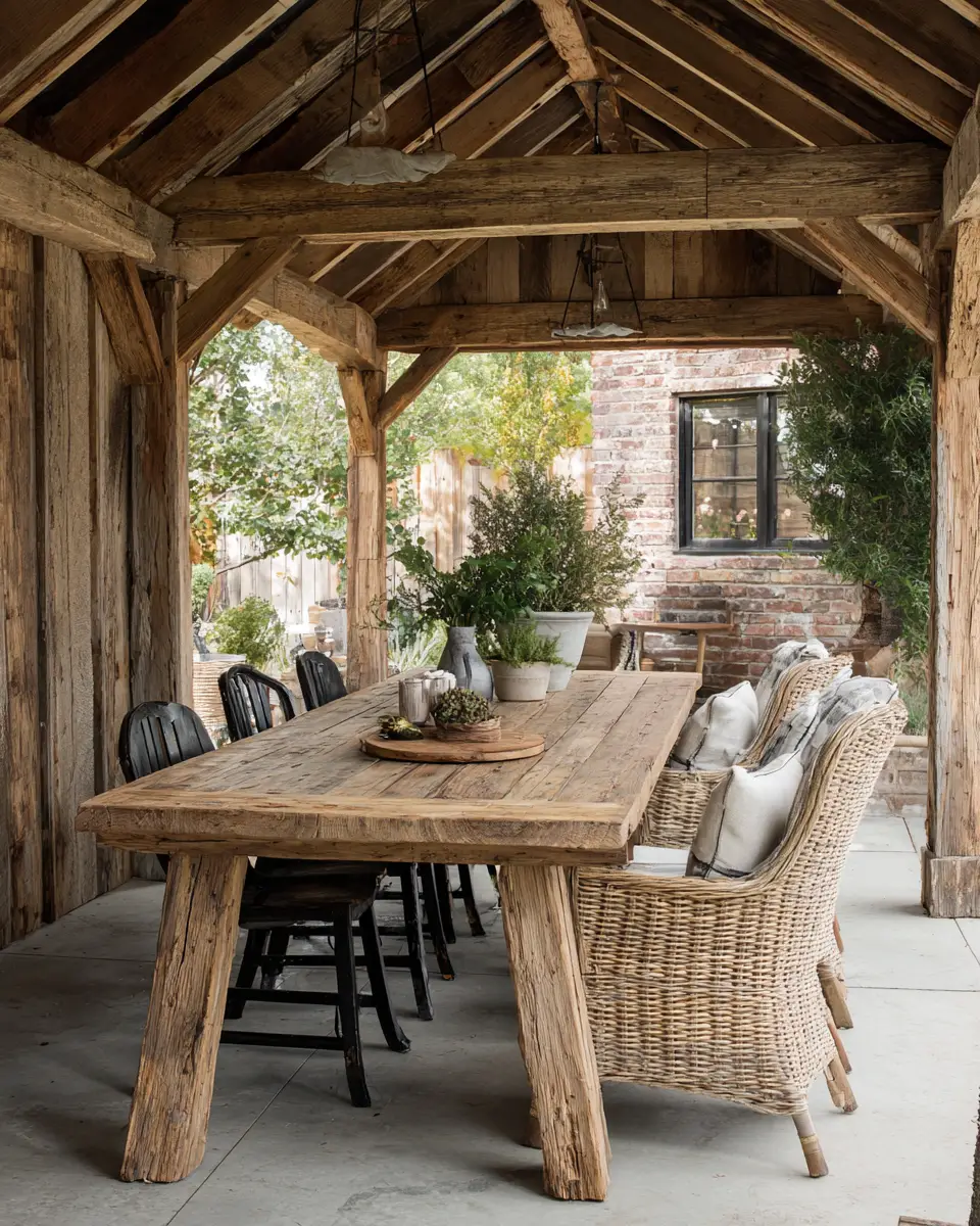 Cozy Farmhouse Patio Decor Ideas