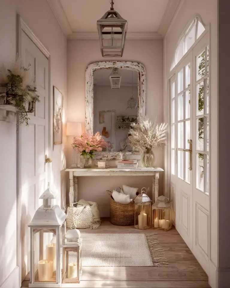 Cozy French Country Entryway Decor Ideas - Featured