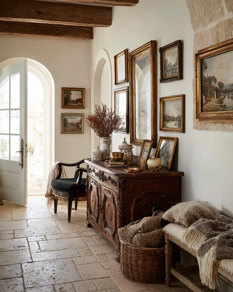 Cozy French Country Entryway Decor Ideas