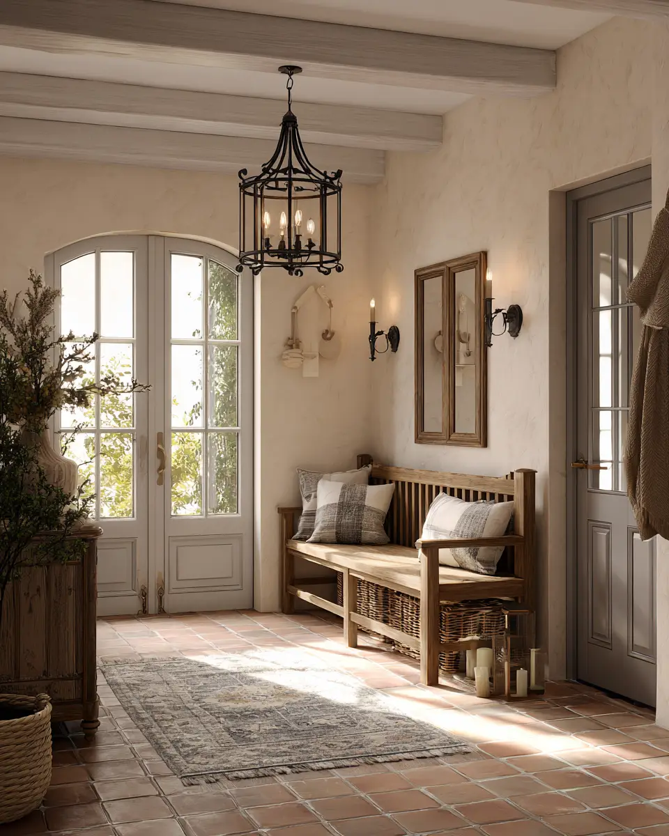 Cozy French Country Entryway Decor Ideas