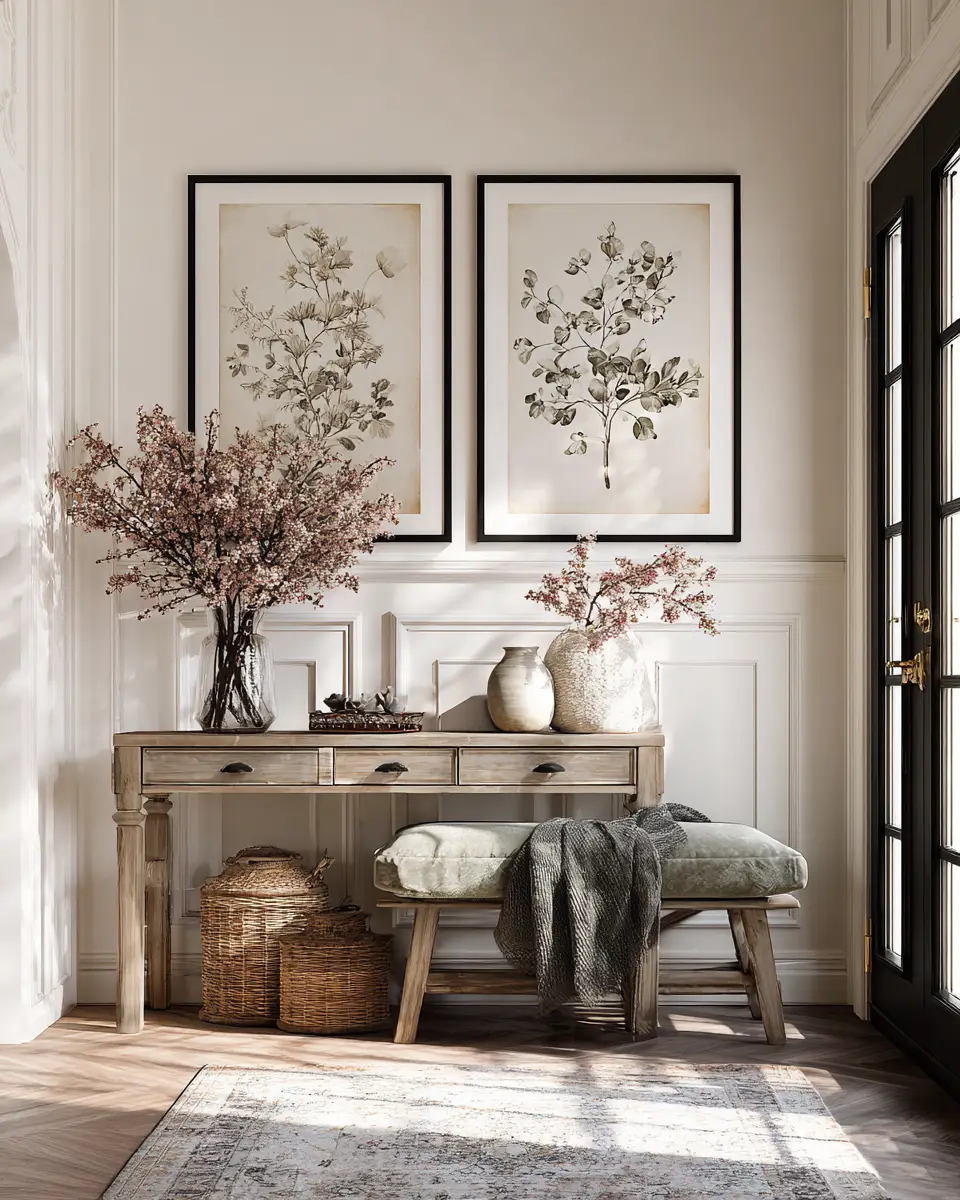 Cozy French Country Entryway Decor Ideas