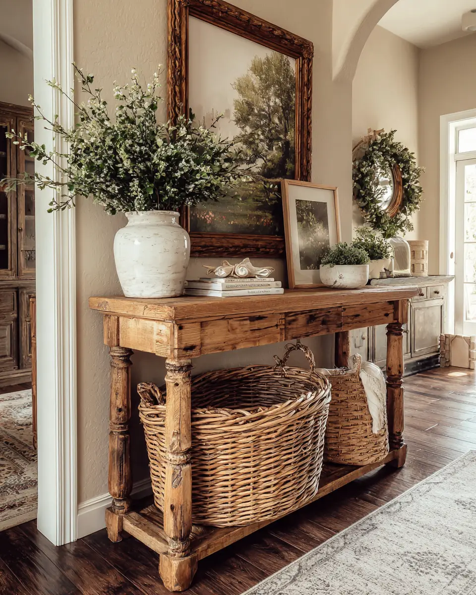 Cozy French Country Entryway Decor Ideas