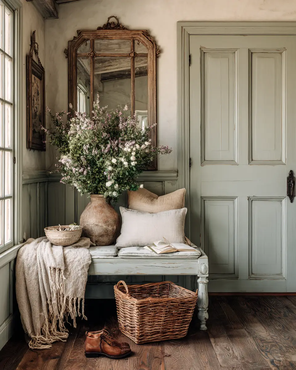 Cozy French Country Entryway Decor Ideas
